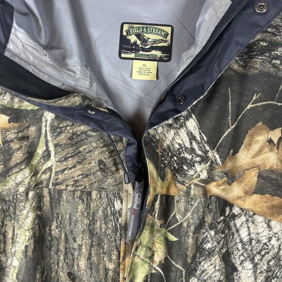 Field & Stream MENS SIZE XL Hydroproof Ultra Realtree Camo Hooded Hunting Jacket - Picture 2 of 10